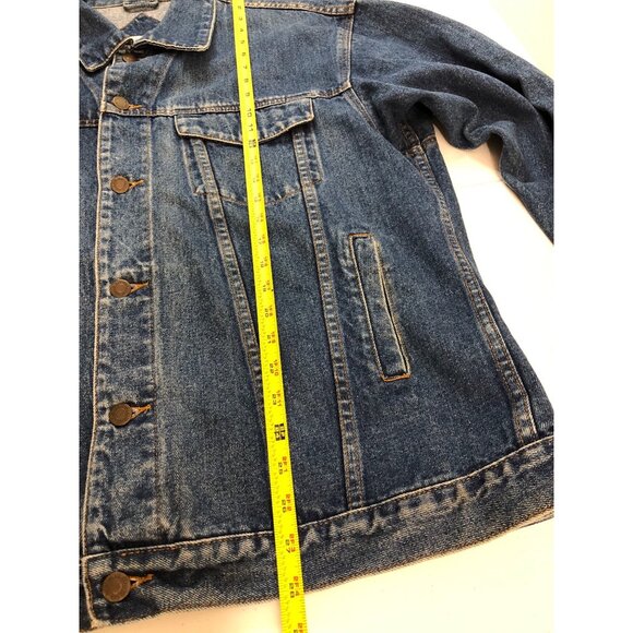 Austin Clothing Co. Blue Denim Jacket Mens XL Button-Up Heavyweight 100% Cotton - Picture 12 of 15